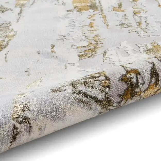 Apollo Think GR579 Grey Gold Rug - Image 4