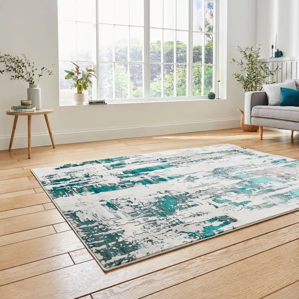 Apollo Think GR579 Grey Green Rug
