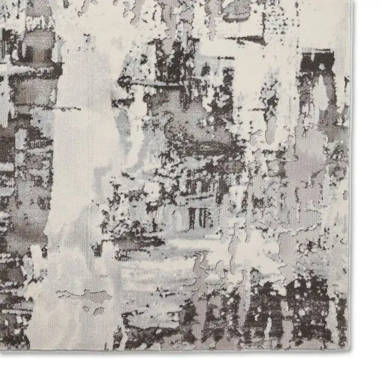 Apollo Think GR579 Grey Ivory Rug - Image 3