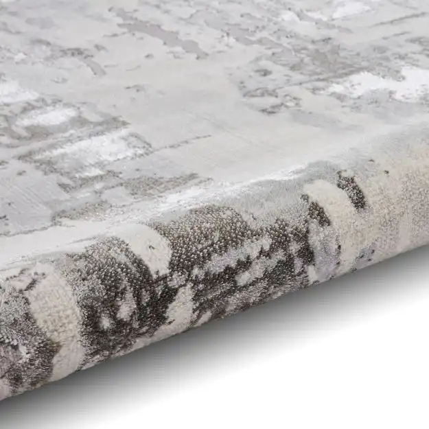 Apollo Think GR579 Grey Ivory Rug - Image 4