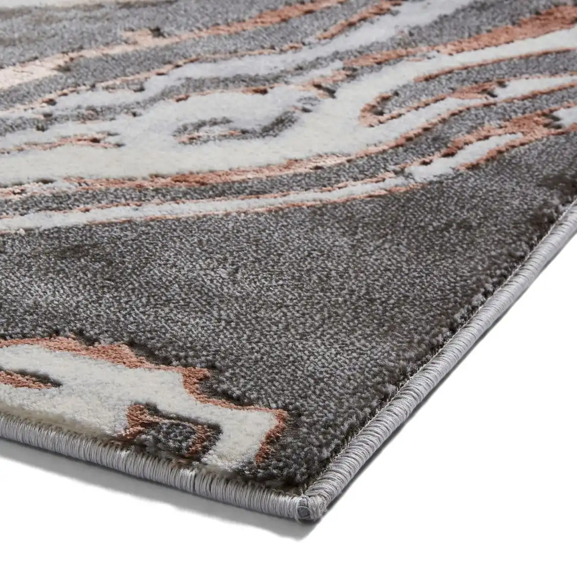 Apollo Think GR584 Grey Rose Rug - Image 4