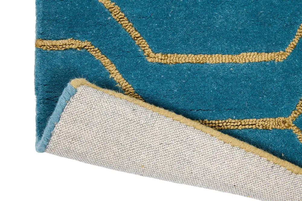 Arris Wedgwood -Teal 037307 Rug - Image 3