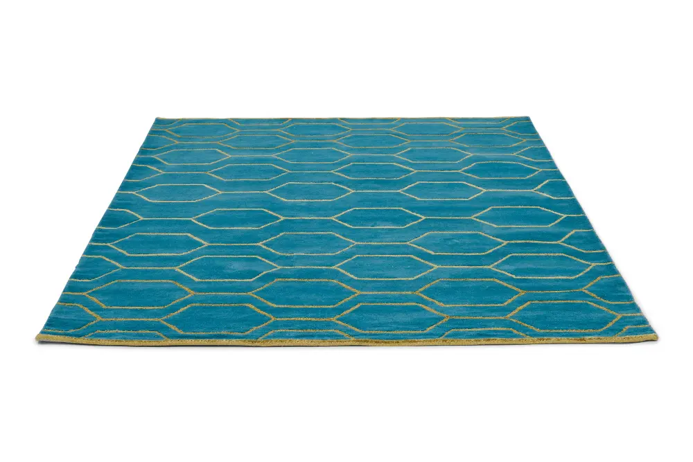 Arris Wedgwood -Teal 037307 Rug - Image 5