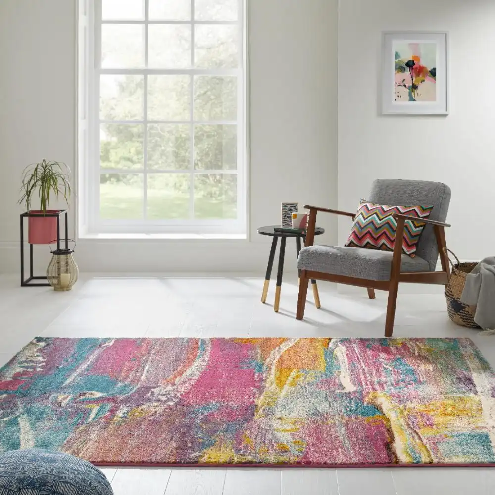 ART COLLECTION ART107 Light Multicolour Rug