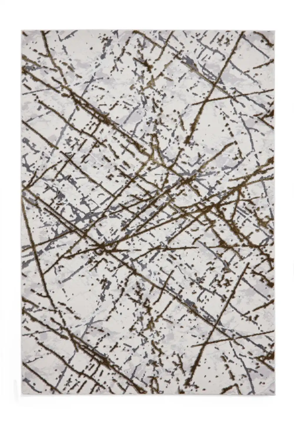 Artemis B8403A Gold Silver Rug - Image 3