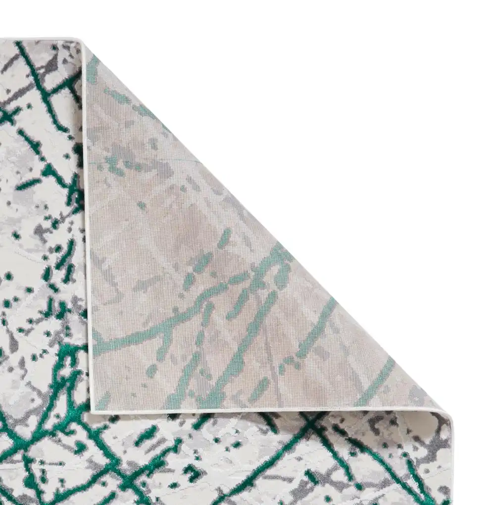Artemis B8403A Green Silver Rug - Image 4