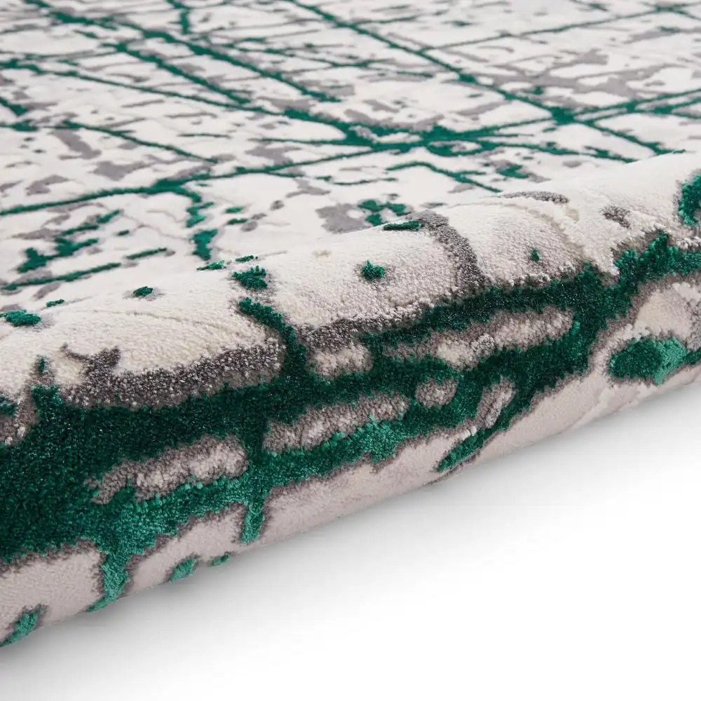 Artemis B8403A Green Silver Rug - Image 9
