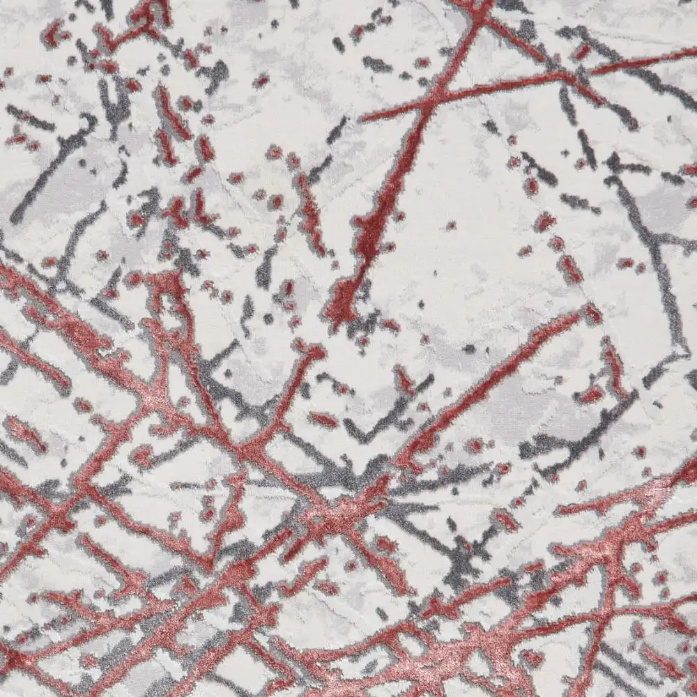 Artemis B8403A Pink Silver Rug - Image 4