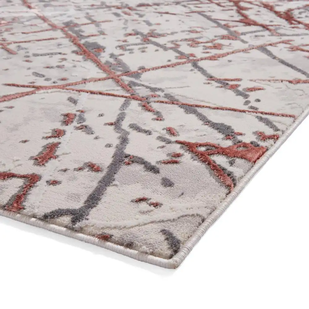 Artemis B8403A Pink Silver Rug - Image 5