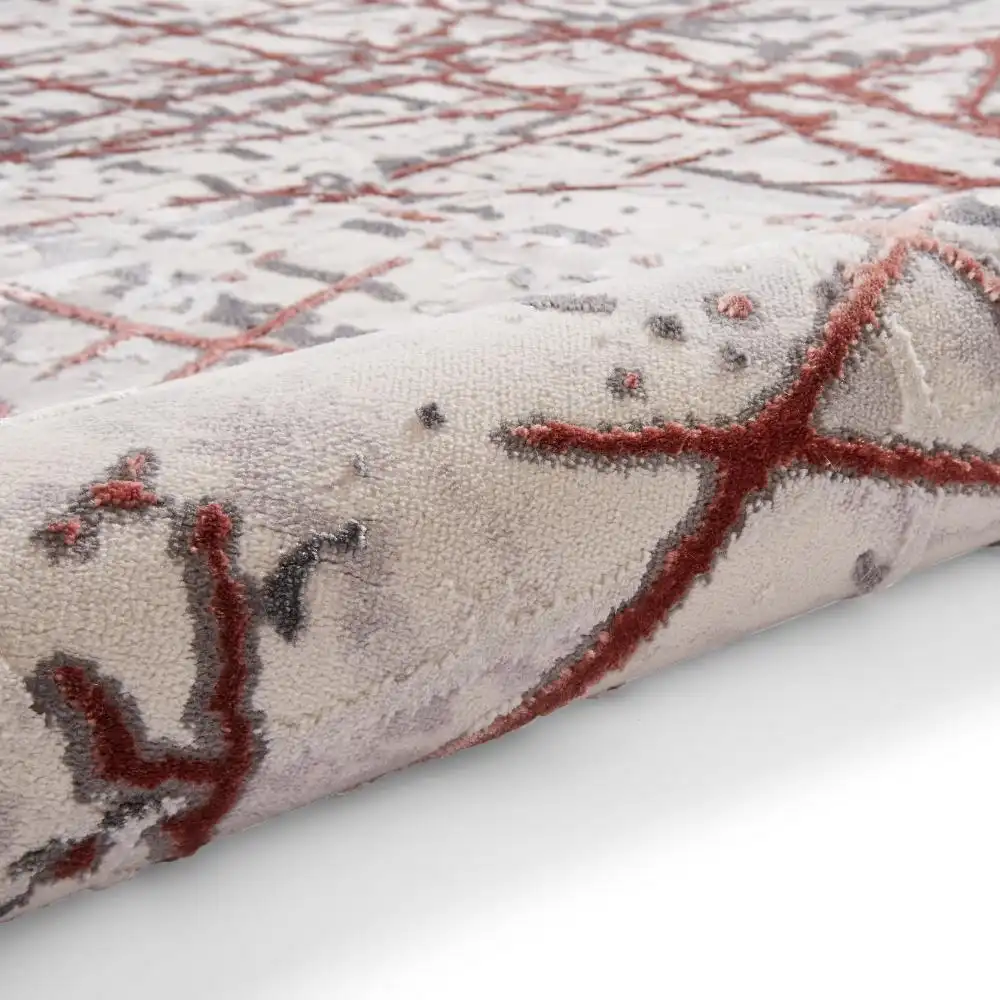 Artemis B8403A Pink Silver Rug - Image 7