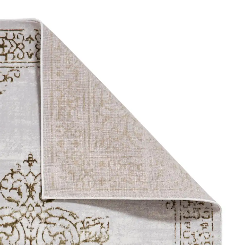 Artemis B9076A Gold Silver Rug - Image 4