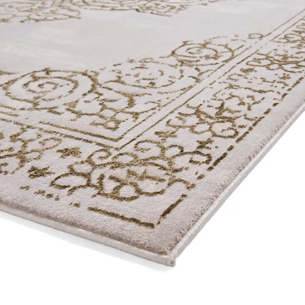 Artemis B9076A Gold Silver Rug - Image 7