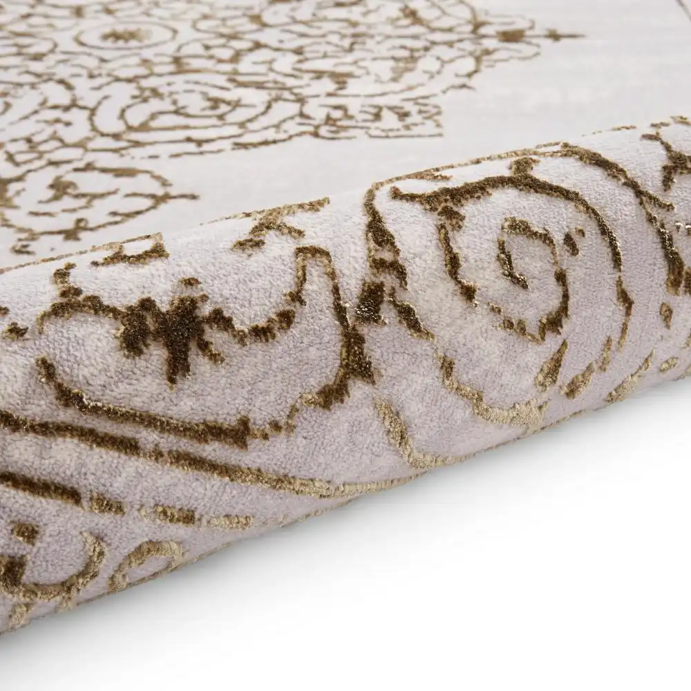 Artemis B9076A Gold Silver Rug - Image 9