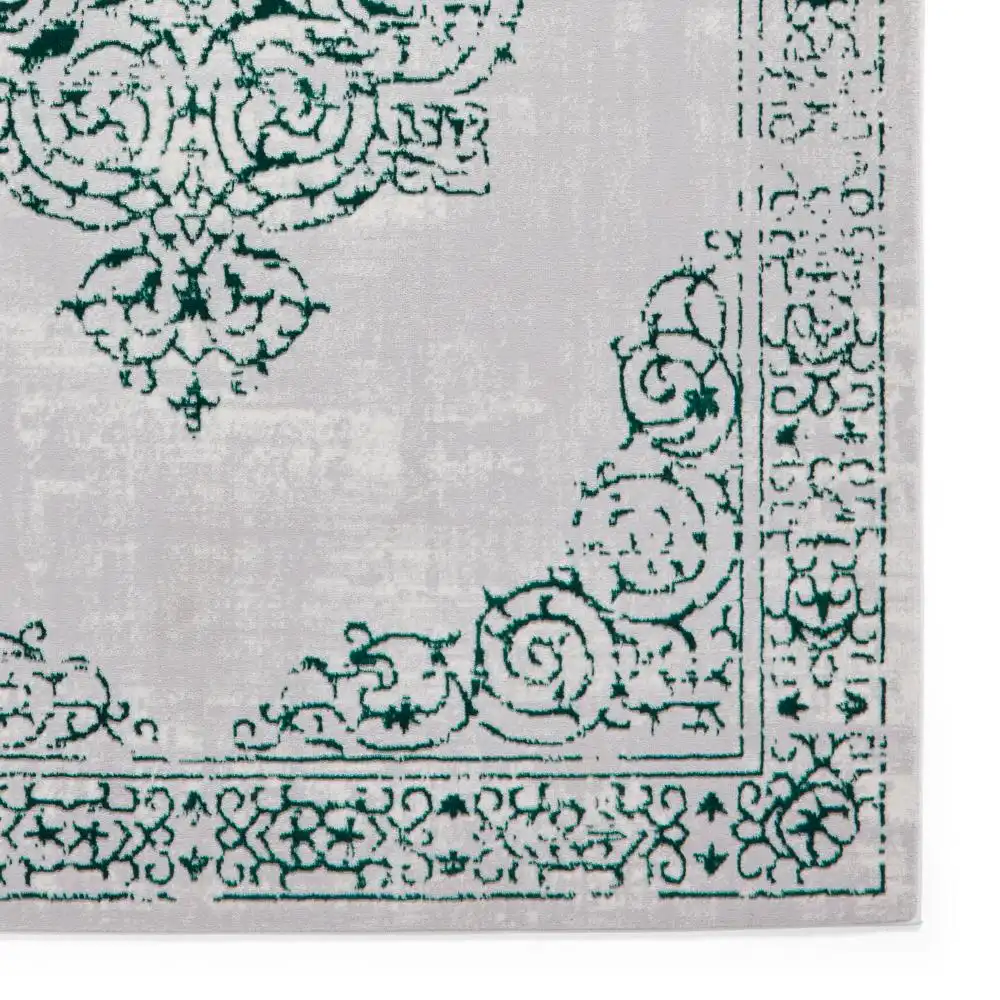 Artemis B9076A Green Silver Rug - Image 5
