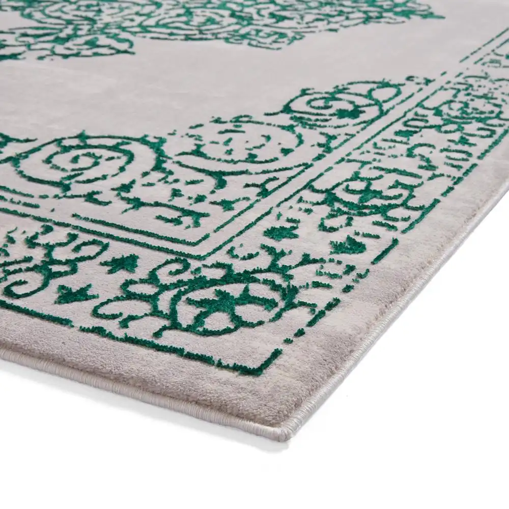 Artemis B9076A Green Silver Rug - Image 7