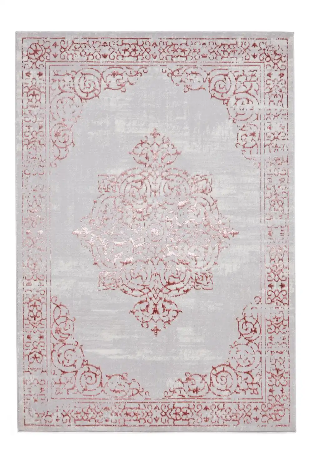 Artemis B9076A Rose Silver Rug - Image 3