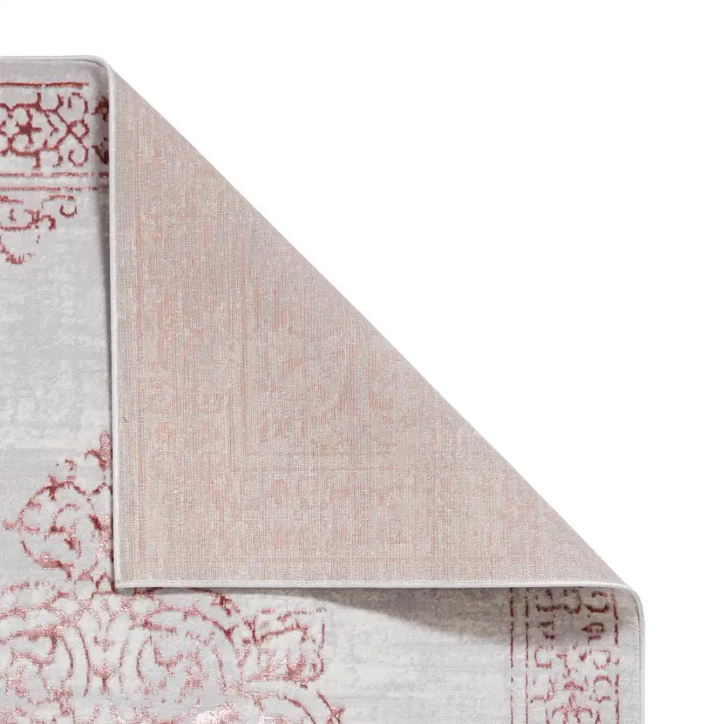 Artemis B9076A Rose Silver Rug - Image 4