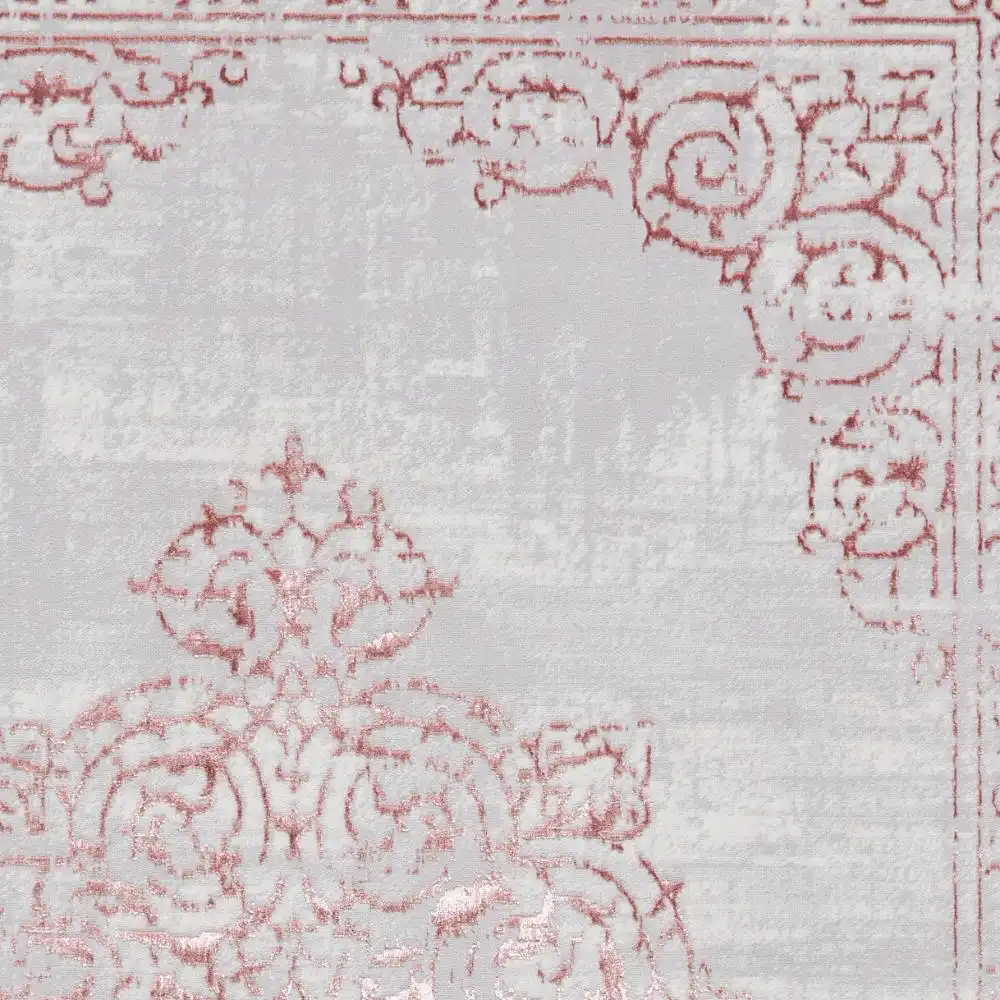 Artemis B9076A Rose Silver Rug - Image 6