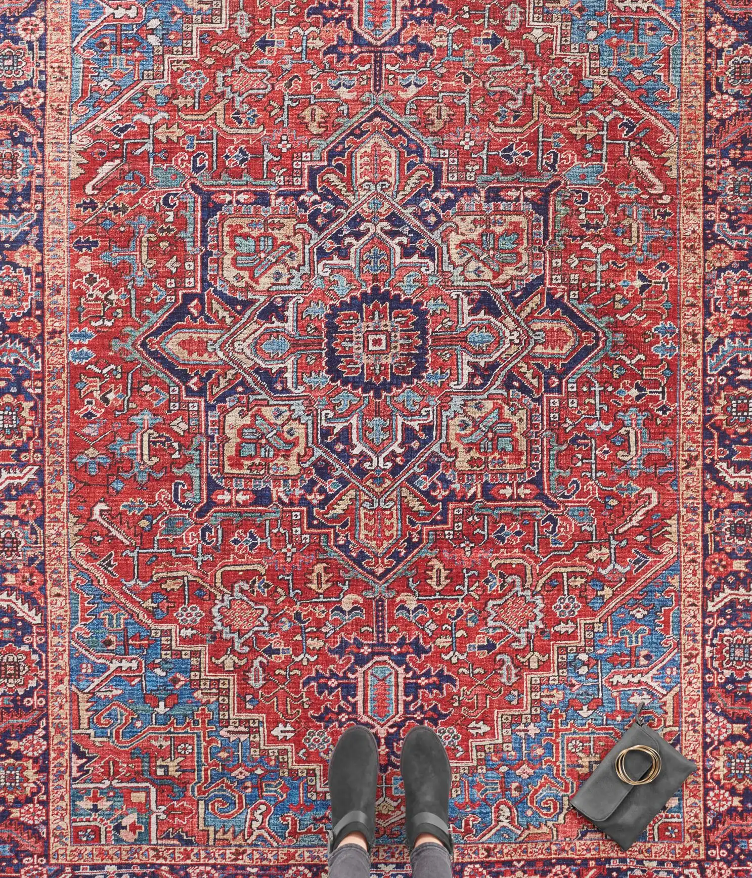 Asmar 104012 Amata Red Rug - Image 4