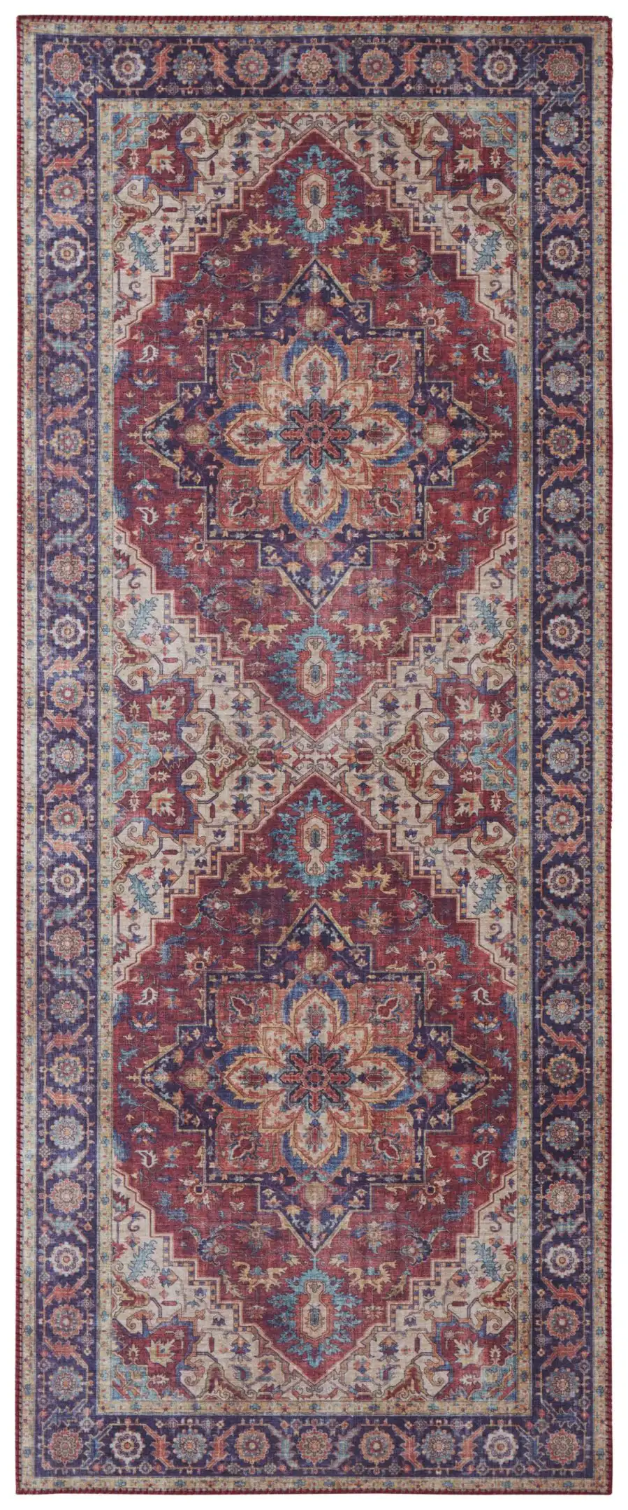 Asmar 104000 Anthea Plum Rug - Image 5