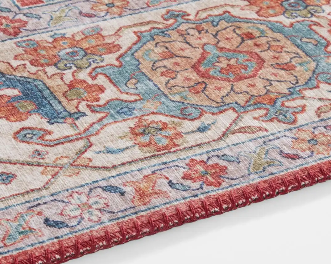 Asmar 104013 Sylla Brick Red Rug - Image 3