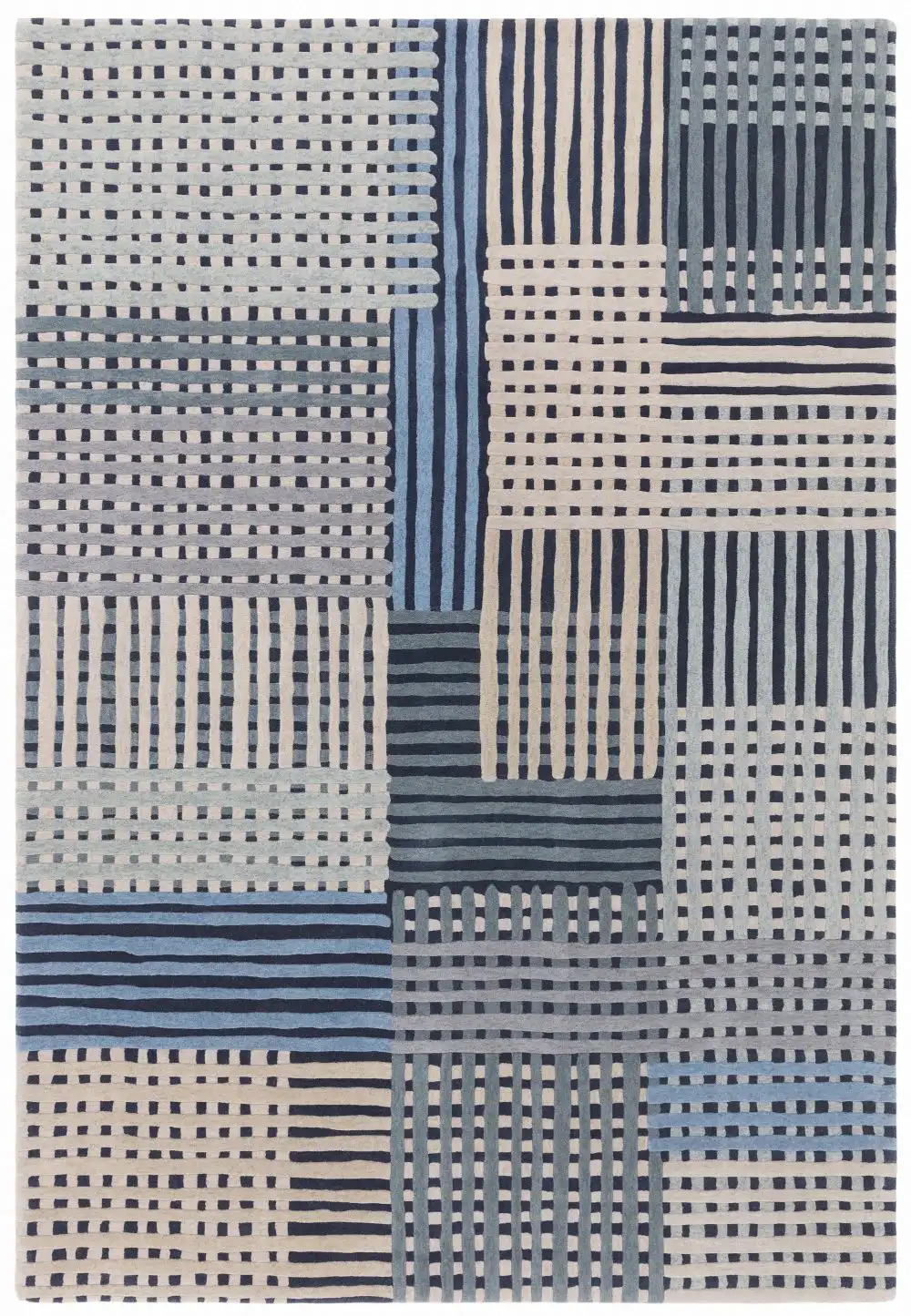 Aspect Blue Multi Rug - Image 2