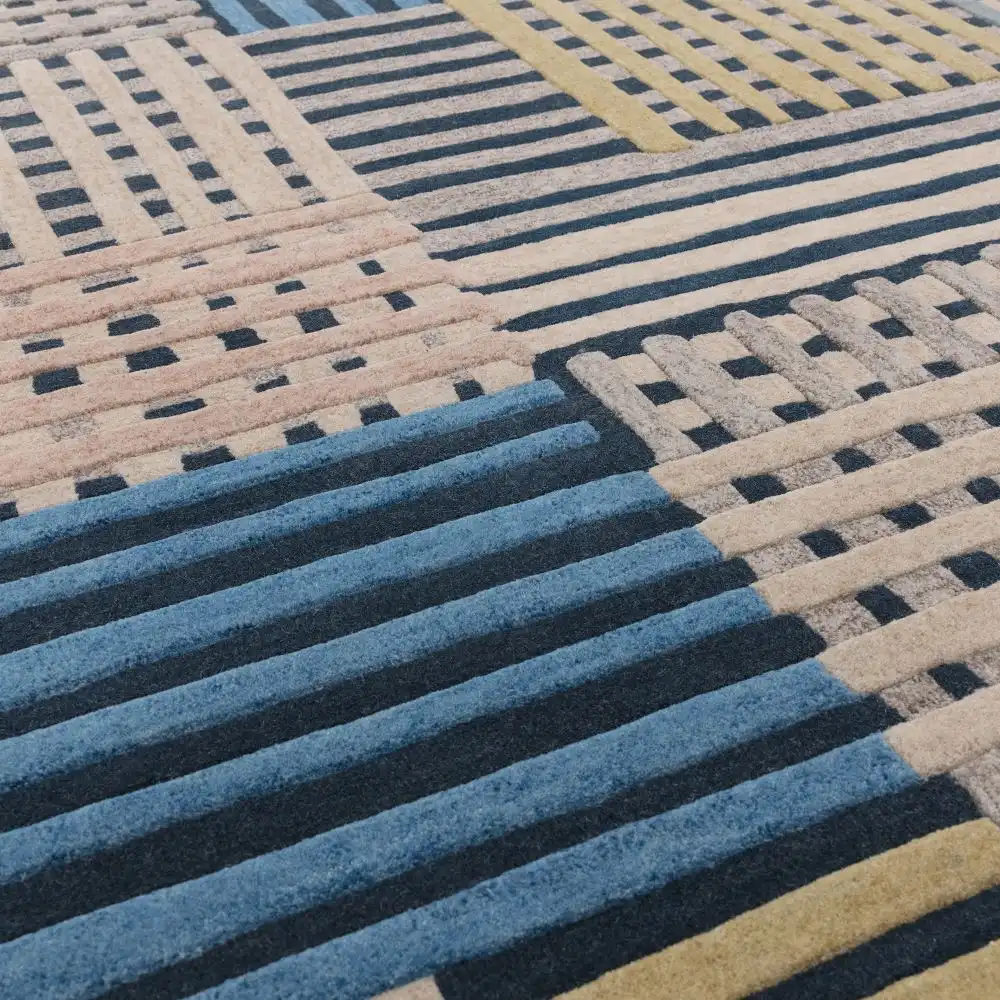 Aspect Blue Multi Rug - Image 3