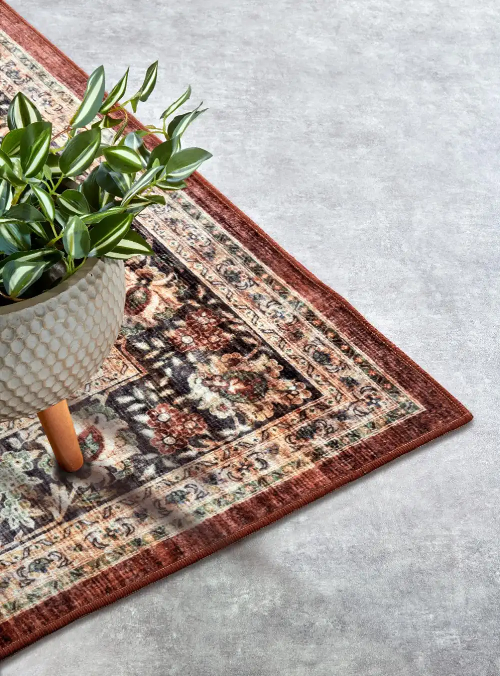 Asya 106040 Red Blue Rug - Image 3