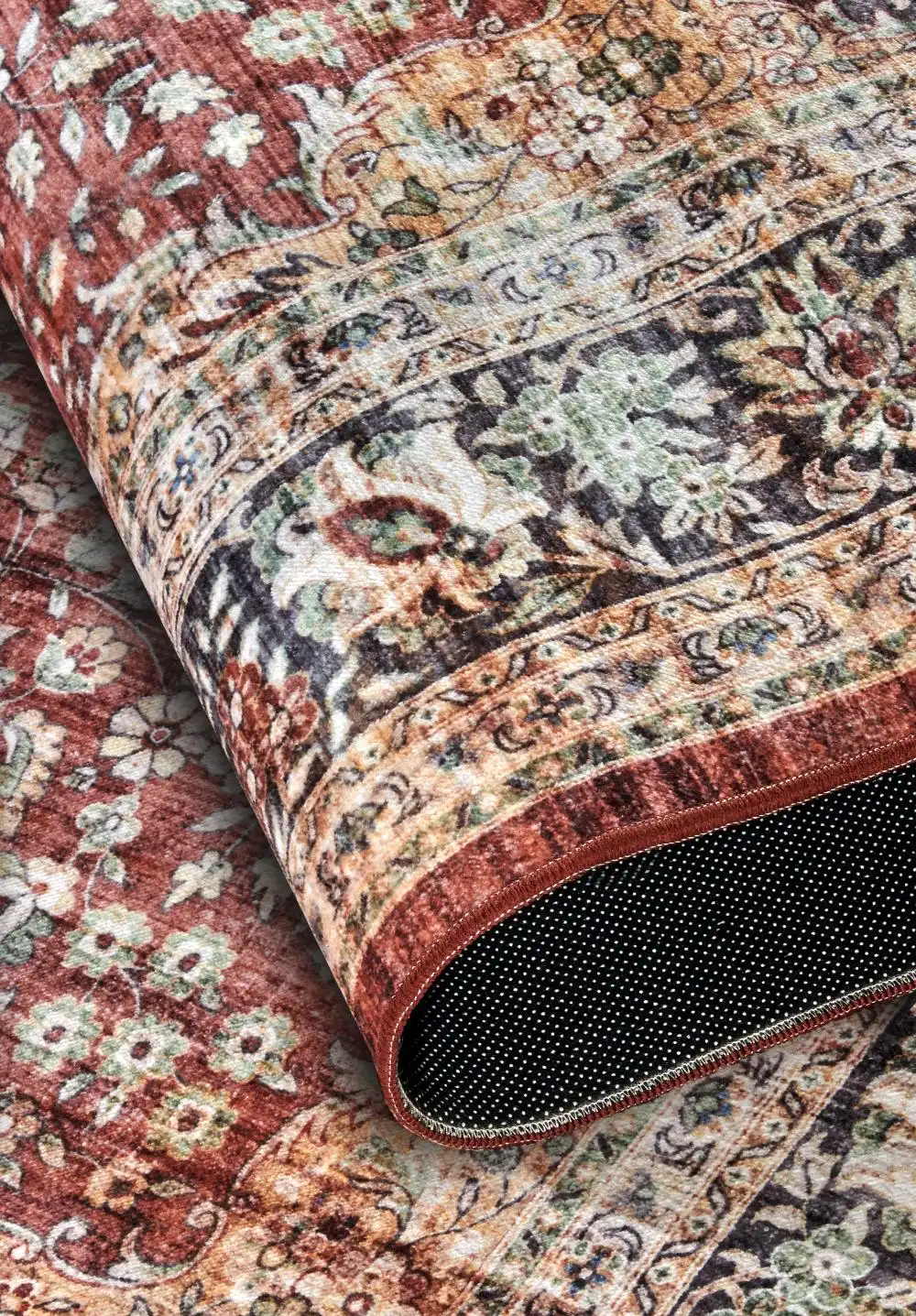 Asya 106040 Red Blue Rug - Image 4