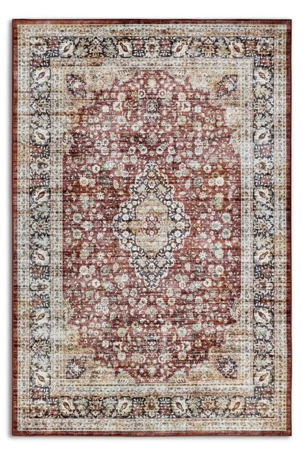 Asya 106040 Red Blue Rug - Image 6