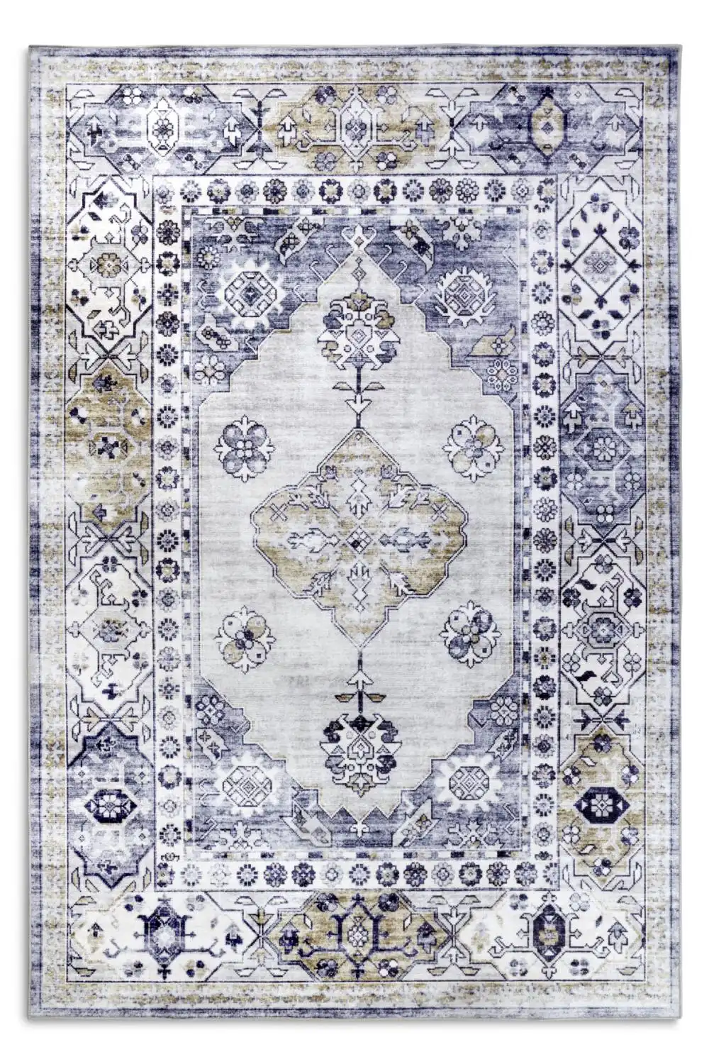 Asya 106047 Blue Gold Rug - Image 5