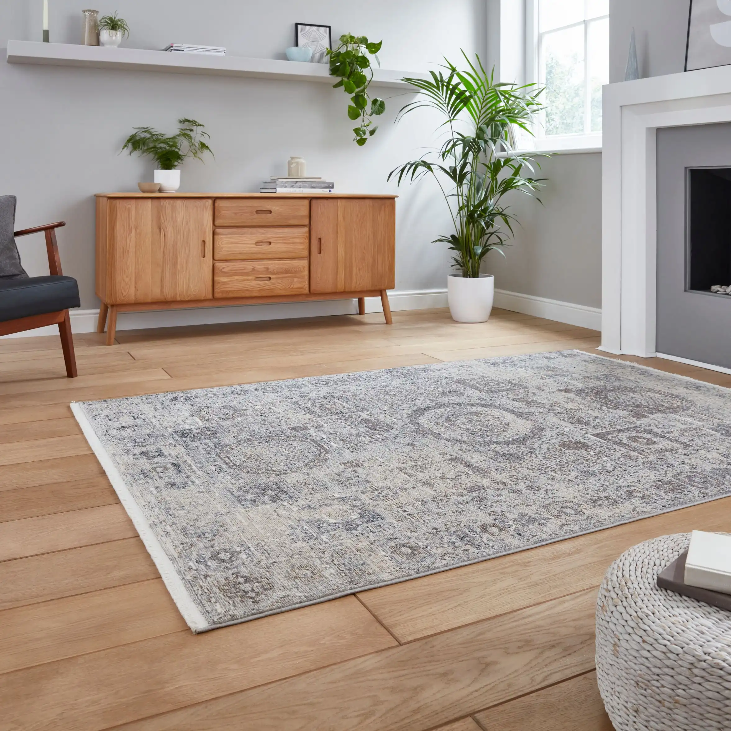 Athena Think 18599 Grey Rug - Image 3