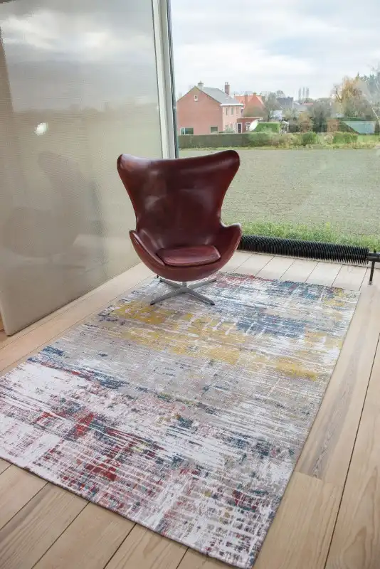 Atlantic Streaks 8714 Montauk Multi Washable Rug