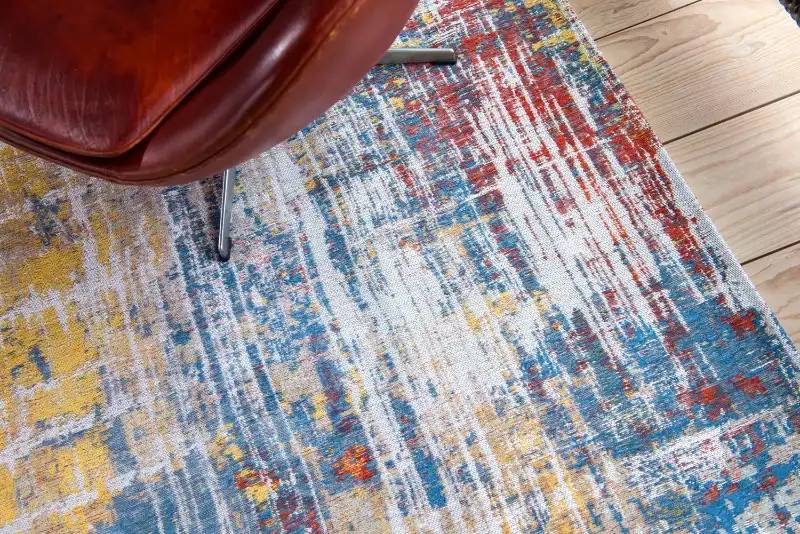 Atlantic Streaks 8714 Montauk Multi Washable Rug - Image 3