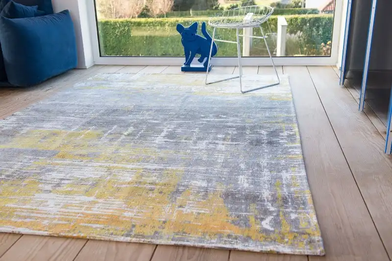 Atlantic Streaks 8715 Sea Bright Sunny Washable Rug