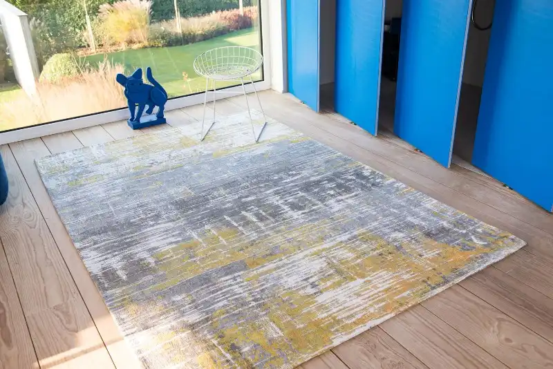 Atlantic Streaks 8715 Sea Bright Sunny Washable Rug - Image 5