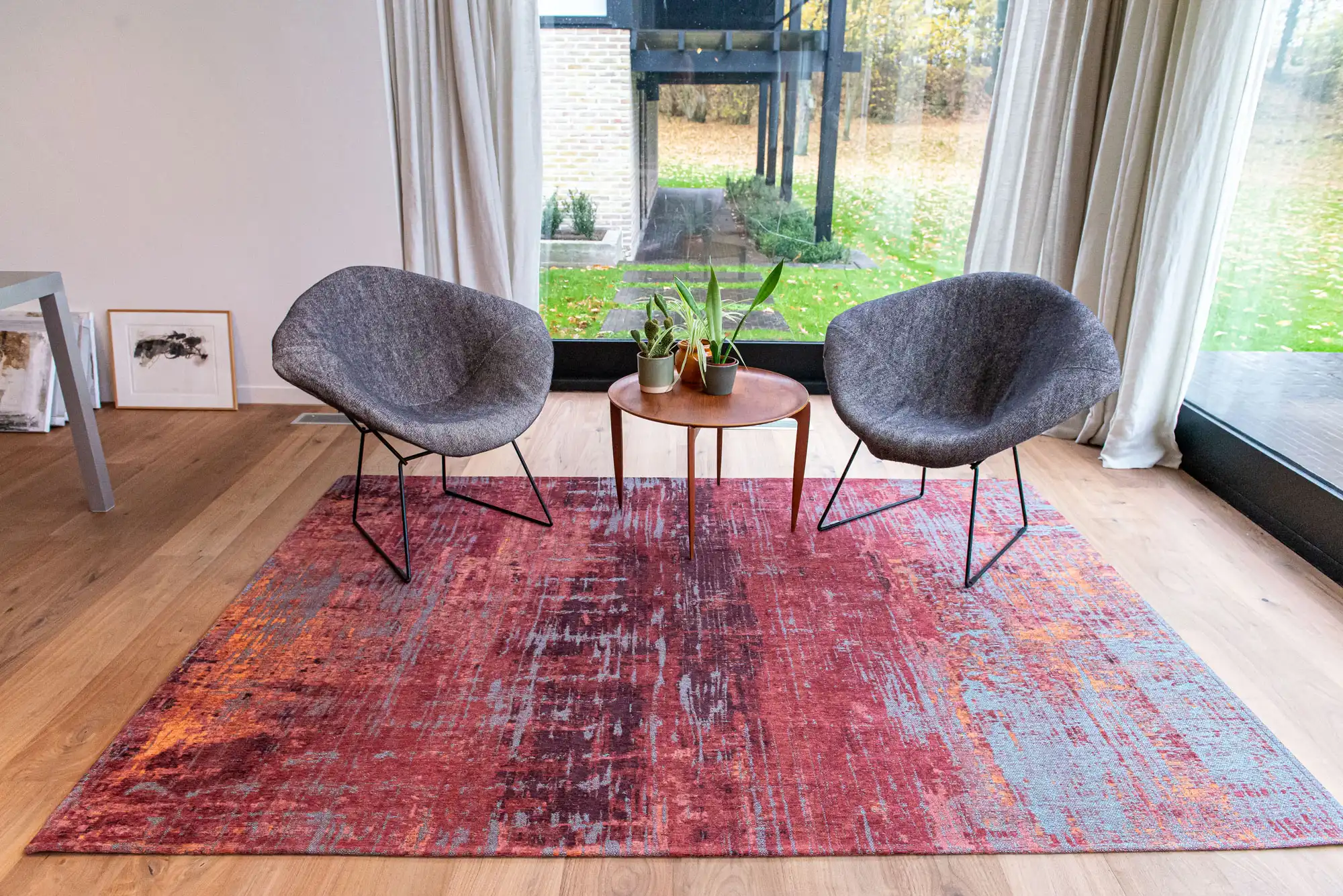 Atlantic 9125 Nassau Rose Washable Rug