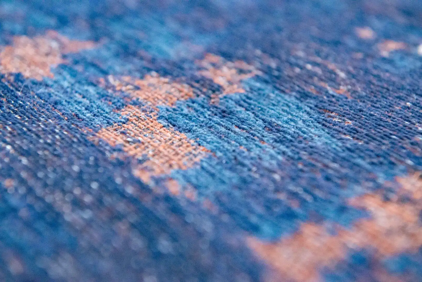 Atlantic Venetian Dust 9211 Sunset Blue Washable Rug - Image 4