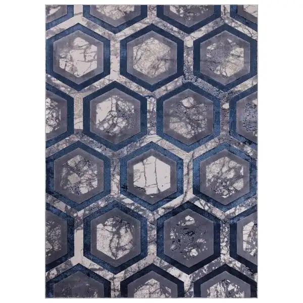 Aurora AU19 Hexagon Rug - Image 2
