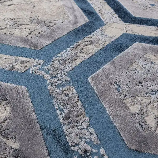 Aurora AU19 Hexagon Rug - Image 3