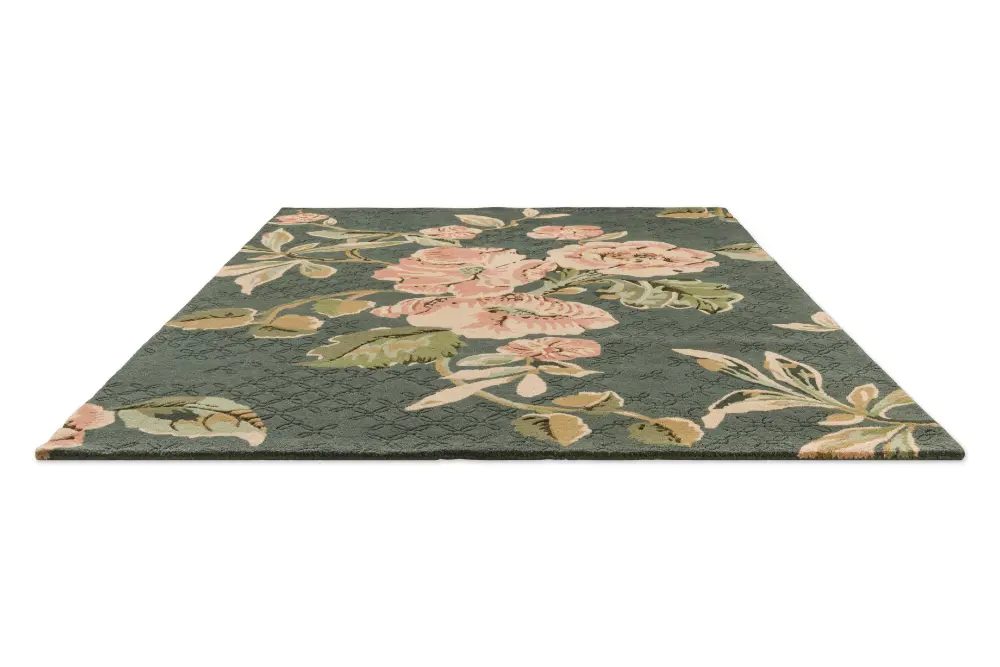 Aylworth Trail Laura Ashley Fern Green 078607 Rug - Image 9