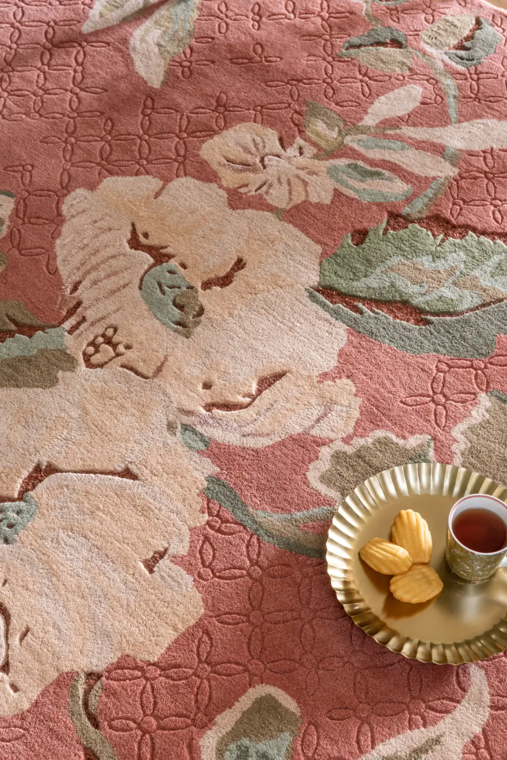 Aylworth Trail Laura Ashley Terracotta Orange 078603 Rug - Image 2