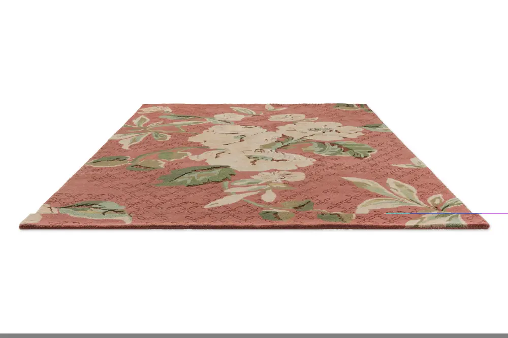 Aylworth Trail Laura Ashley Terracotta Orange 078603 Rug - Image 7
