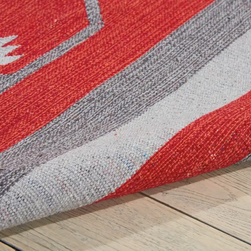 Baja BAJ01 Grey Red Rug - Image 4