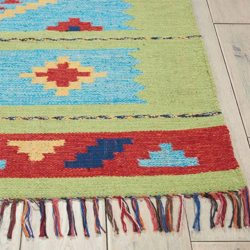 Baja BAJ02 Blue Green Rug - Image 2