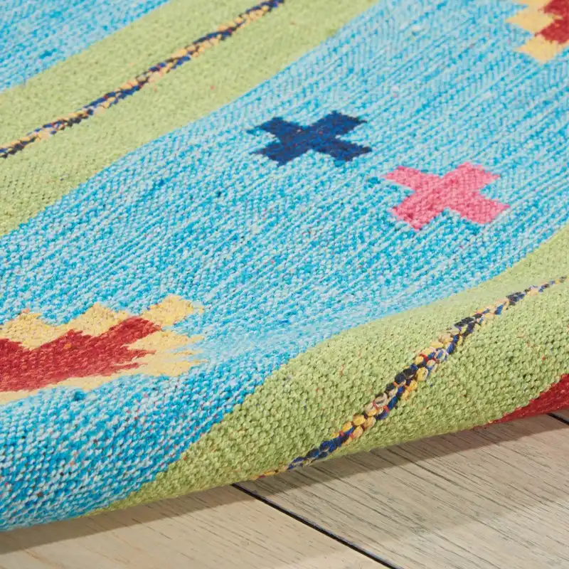 Baja BAJ02 Blue Green Rug - Image 3