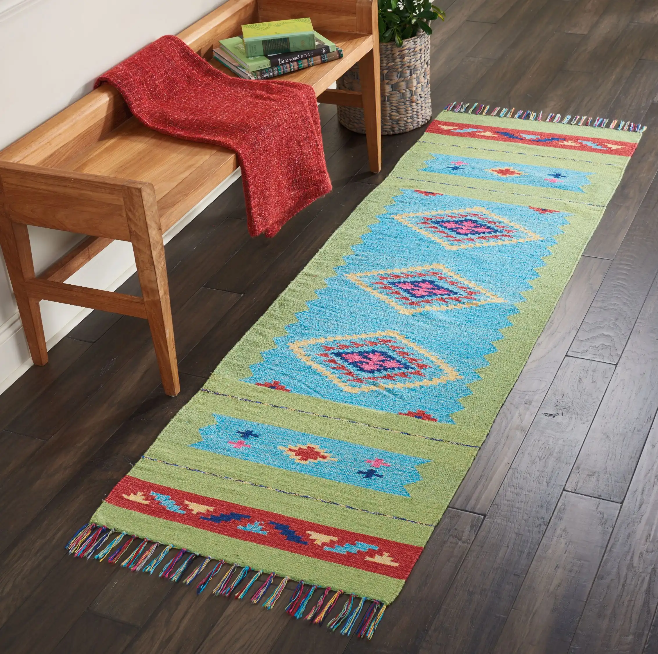 Baja BAJ02 Blue Green Rug - Image 5