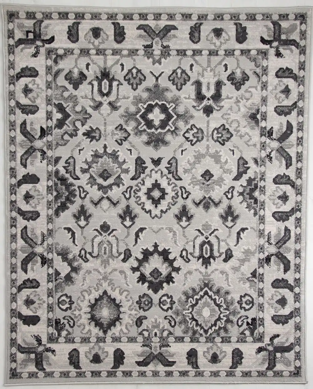 Balletto 13NA Anthracite Ochre Rug - Image 4