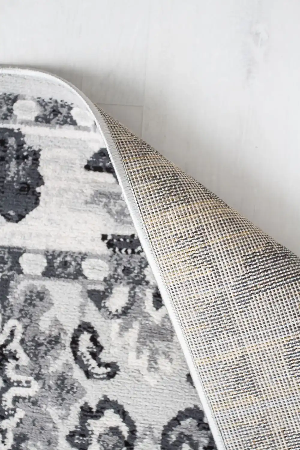 Balletto 13NA Anthracite Ochre Rug - Image 5