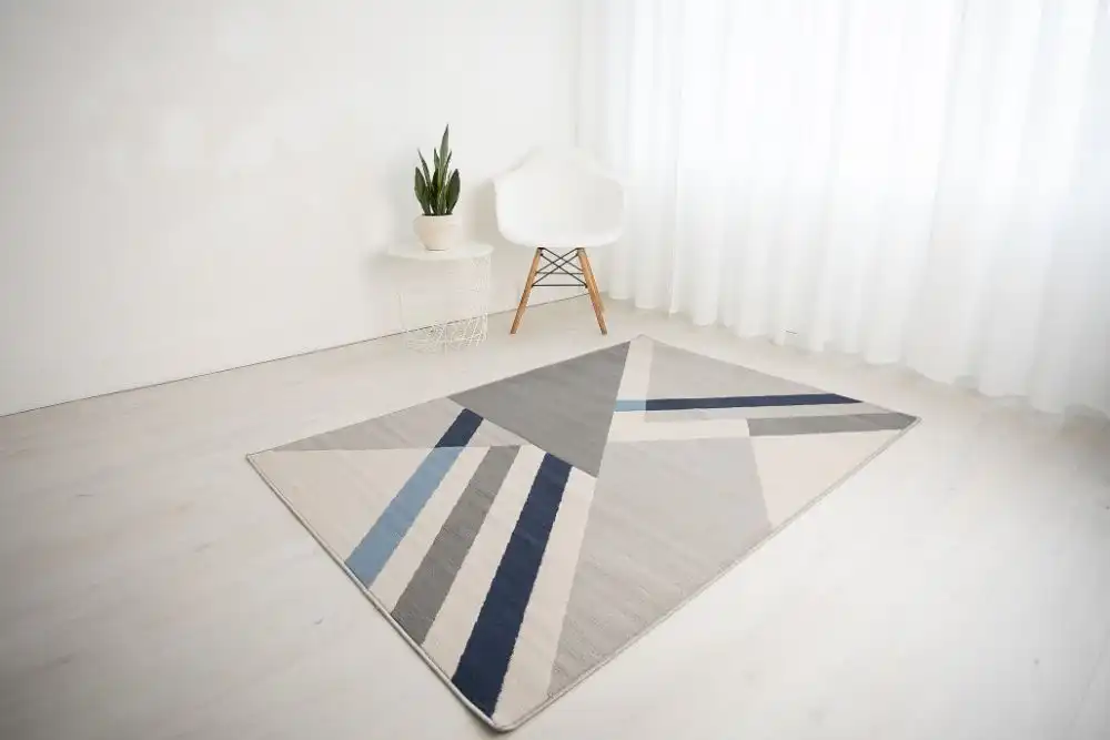 Balletto 186B Beige Navy Rug